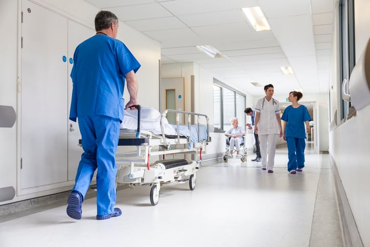 Hospital corridor