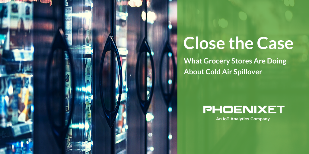 Grocery Stores can save energy by closing the cold case!